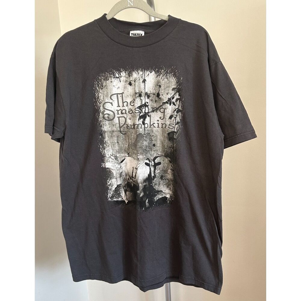 Mens TULTEX Vintage 90s Smashing Pumpkins Adore Goat 17 Concert Tour Shirt Sz XL